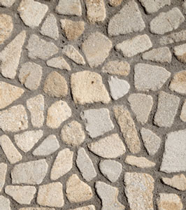 Arkose : calade vieillie Arkose : calade vieillie