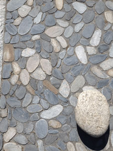 Galets mélangés sciés Galets mélangés sciés